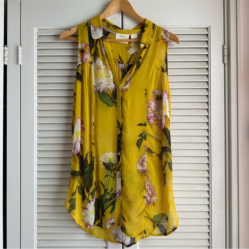 Maeve flower blouse